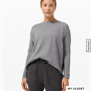 Lululemon Back In Action Waffle Long Sleeve. Size 6. Worn only handful of times!